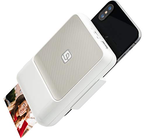 Lifeprint LP003-1 Instant Printer - Bluetooth Printer, Turn Your Smartphone Into an Instant camera, Android Compatibility - White, 2x3