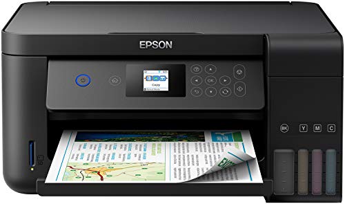 Epson EcoTank ET-2751 - Multifunción 3 en 1, impresión a Doble Cara, escaneo, Copia, A4, A5, A6, B5, C6, DL, LCD de 3,7 cm, Wi-Fi, Negro